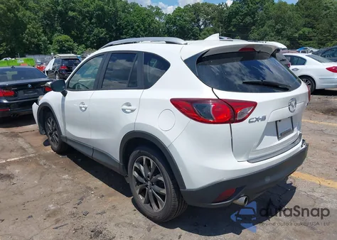 2016 Mazda Cx-5 Grand Touring z USA, uszkodzony, nr VIN JM3KE2DY1G0846564